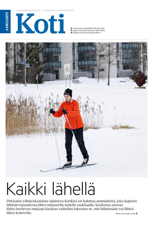 Aamulehti -liitteet 21.2.2026