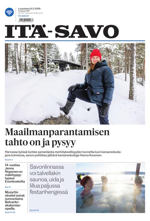 Itä-Savo 21.2.2026