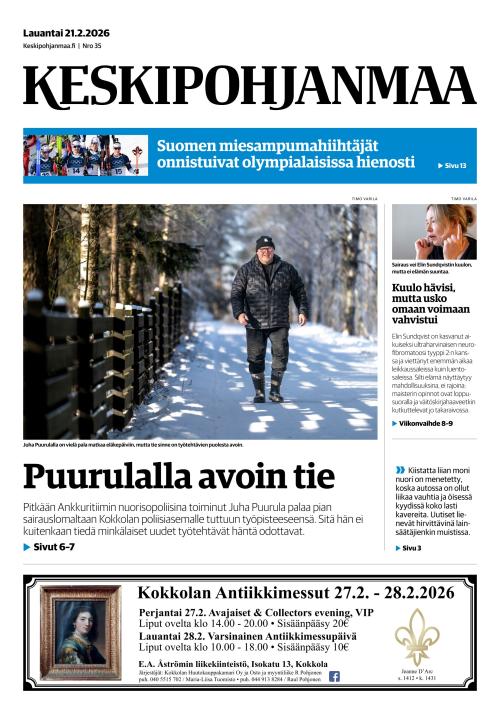 Keskipohjanmaa 21.2.2026