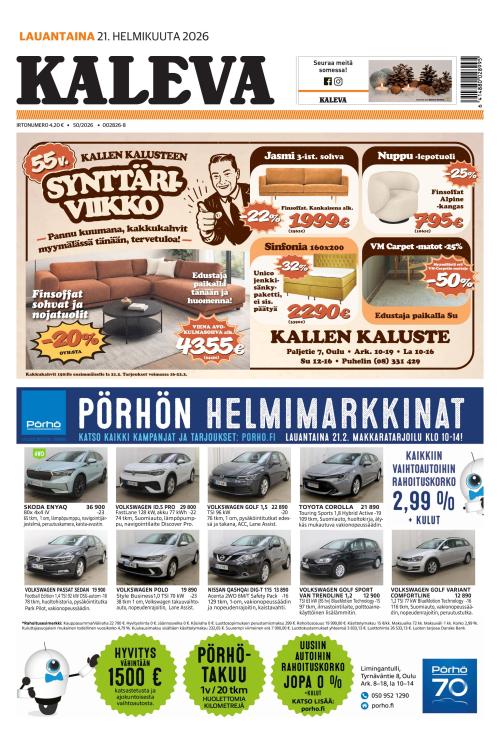 Kaleva 21.2.2026