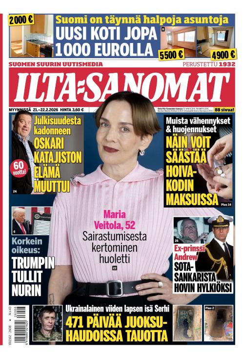 Ilta-Sanomat 21.2.2026