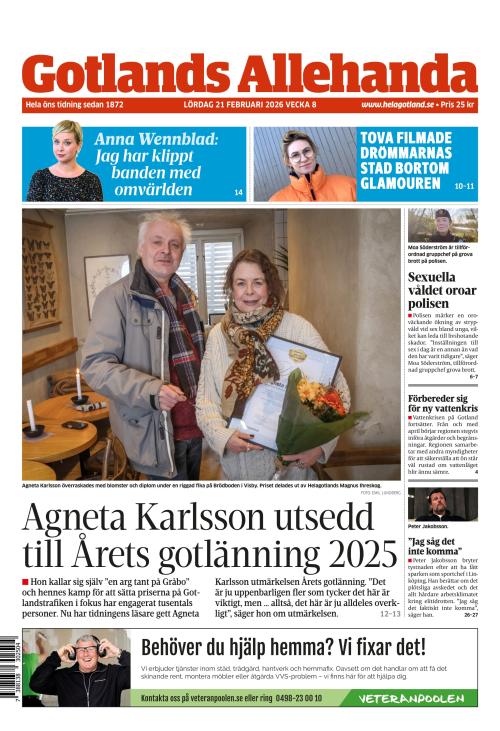 Gotlands Allehanda 21.2.2026