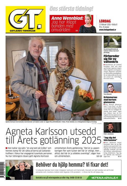 Gotlands Tidningar 21.2.2026