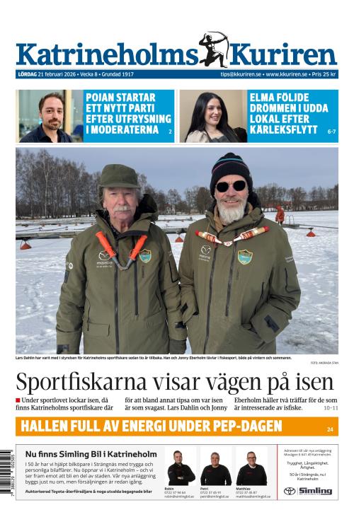Katrineholms-Kuriren 21.2.2026