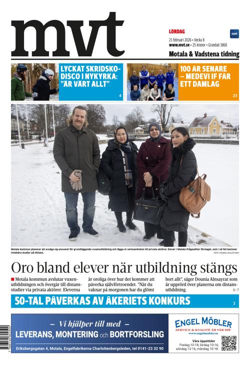 Motala Vadstena Tidning 21.2.2026