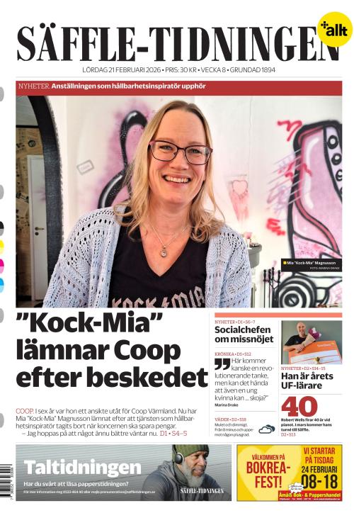 Säffle-Tidningen 21.2.2026