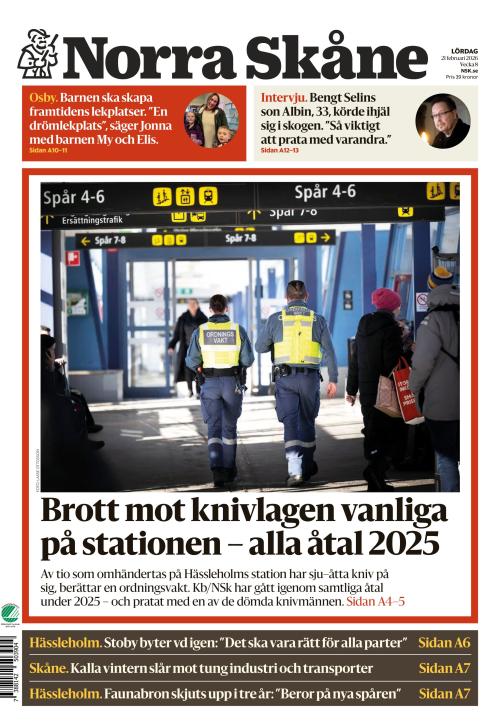 Norra Skåne 21.2.2026
