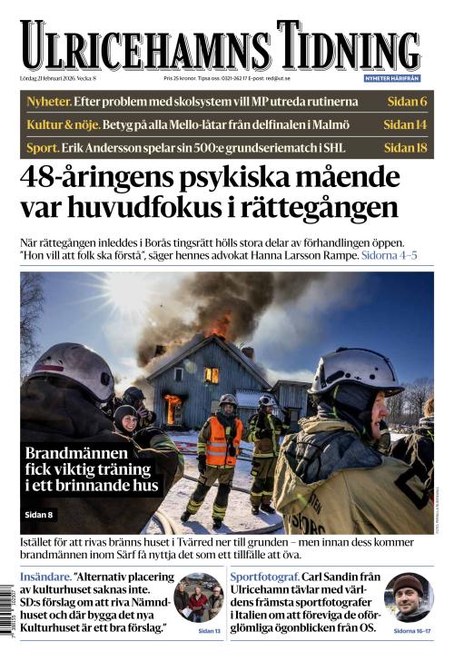 Ulricehamns Tidning 21.2.2026