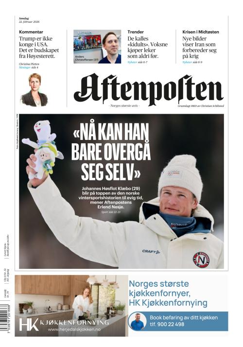 Aftenposten 22.2.2026
