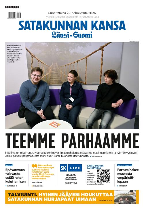Satakunnan Kansa Länsi-Suomi 22.2.2026