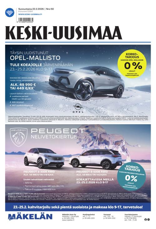 Keski-Uusimaa 22.2.2026