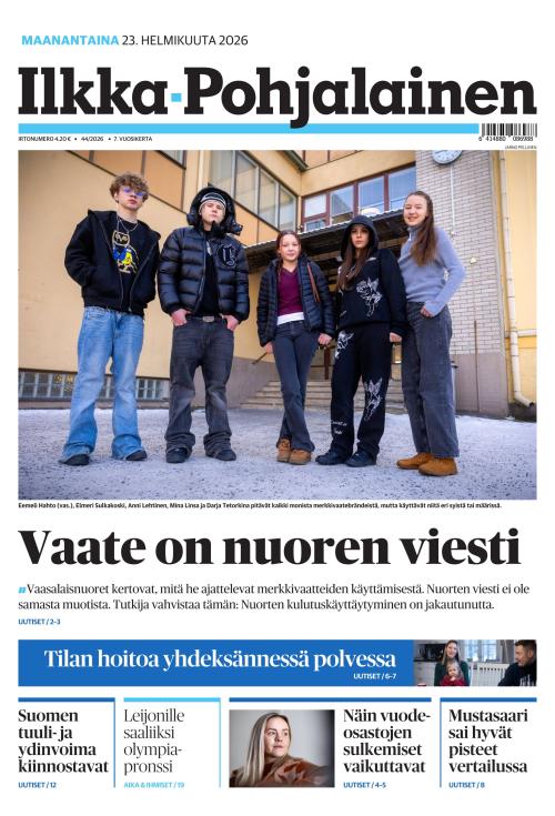 Ilkka-Pohjalainen 23.2.2026