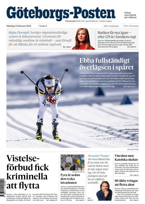 Göteborgs-Posten 23.2.2026