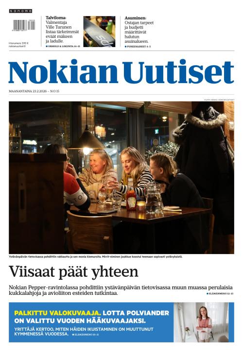 Nokian Uutiset 23.2.2026