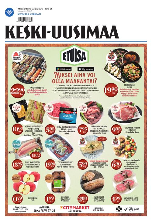 Keski-Uusimaa 23.2.2026