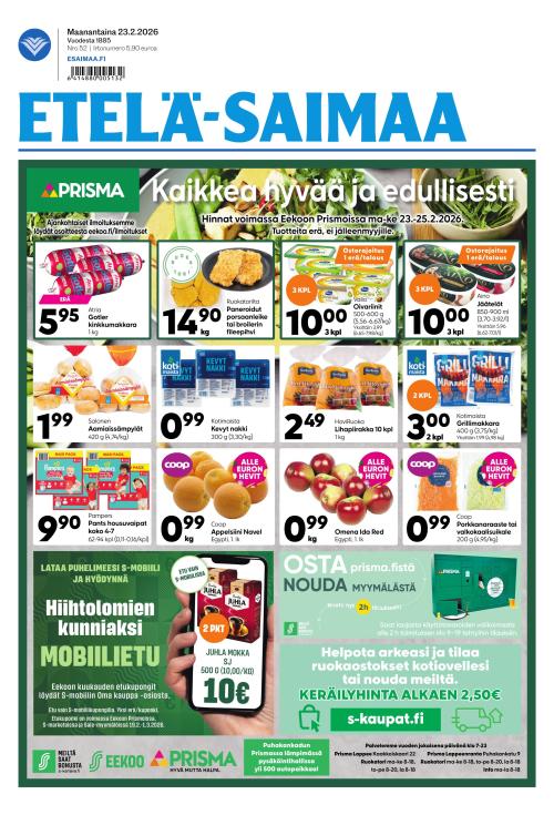 Etelä-Saimaa 23.2.2026