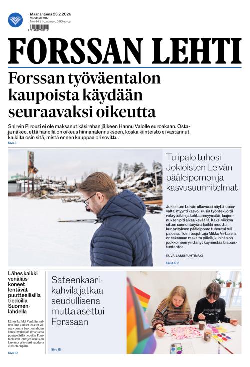 Forssan Lehti 23.2.2026