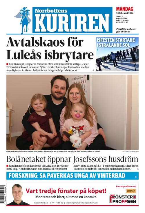 Norrbottens-kuriren 23.2.2026