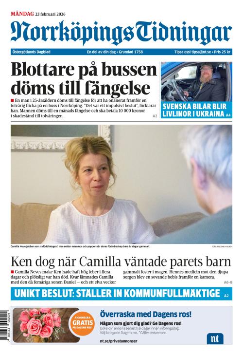 Norrköpings Tidningar 23.2.2026