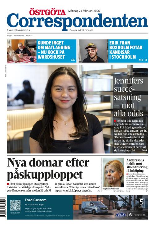Östgöta Correspondenten 23.2.2026