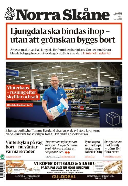 Norra Skåne 23.2.2026