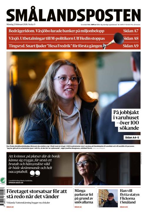 Smålandsposten 23.2.2026
