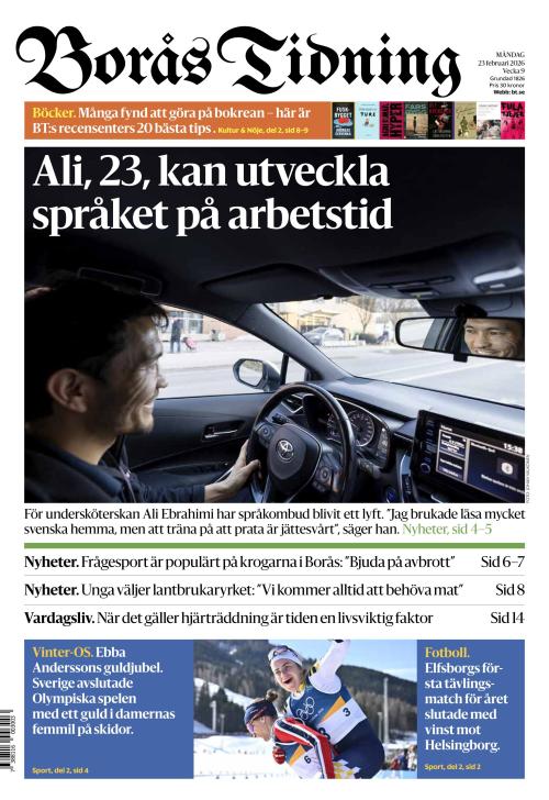 Borås Tidning 23.2.2026