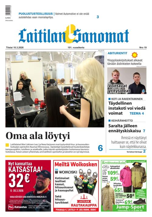 Laitilan Sanomat 10.3.2026