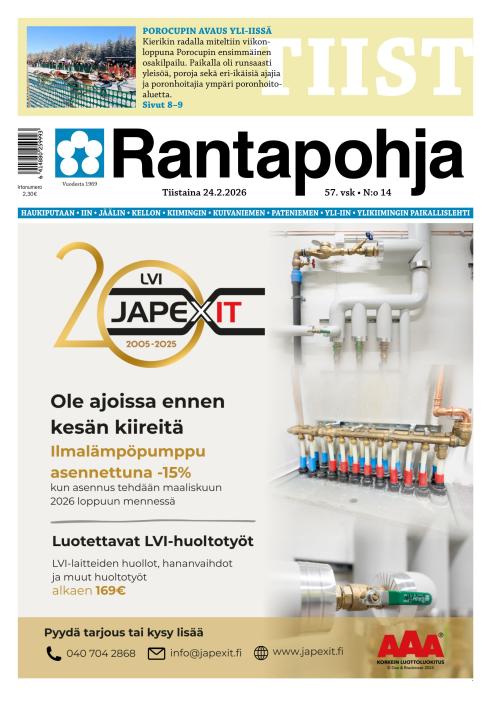 Rantapohja 24.2.2026