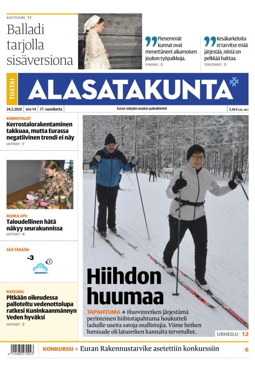 Alasatakunta 24.2.2026