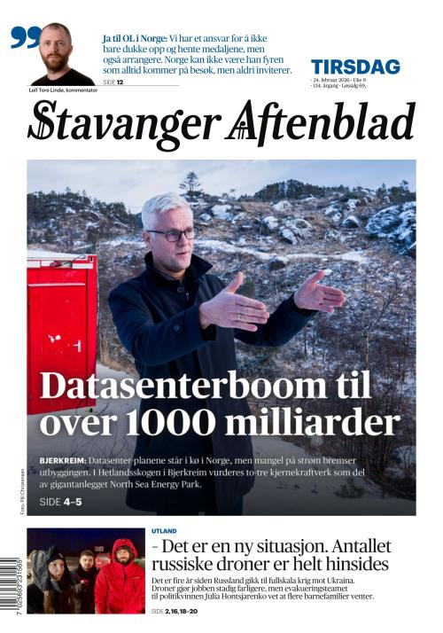 Stavanger Aftenblad 24.2.2026
