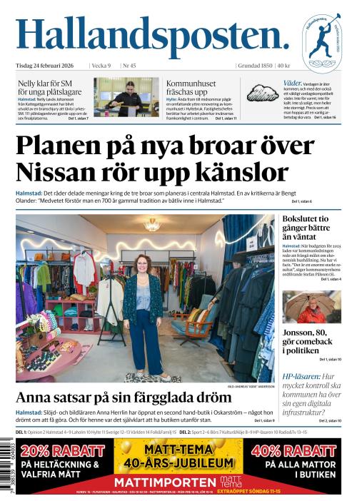 Hallandsposten 24.2.2026