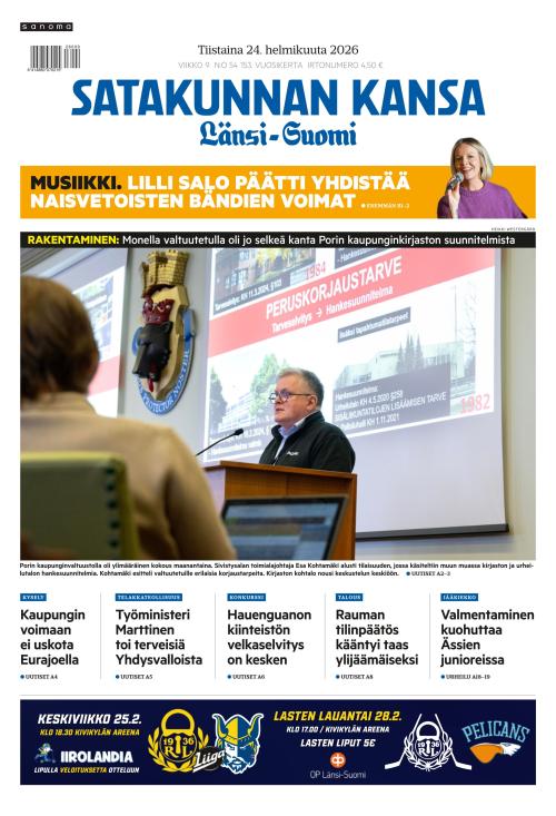 Satakunnan Kansa Länsi-Suomi 24.2.2026