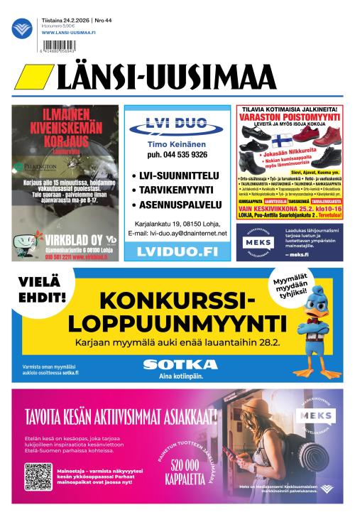 Länsi-Uusimaa 24.2.2026