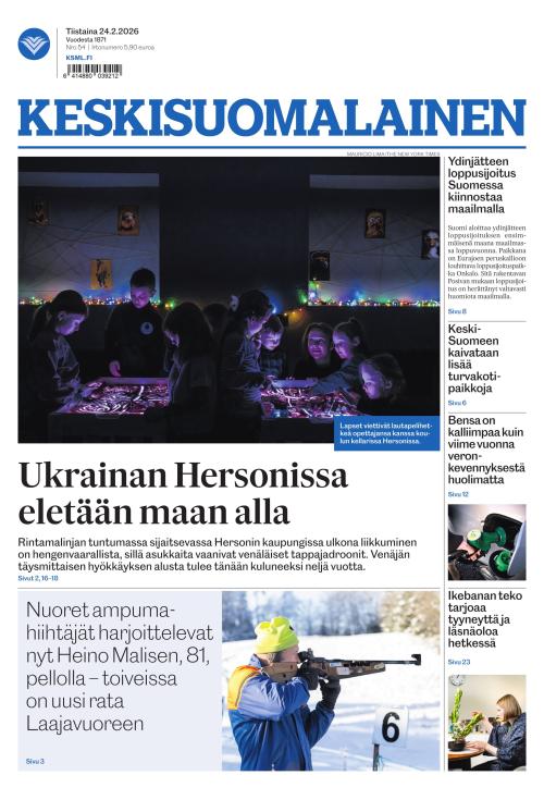 Keskisuomalainen 24.2.2026