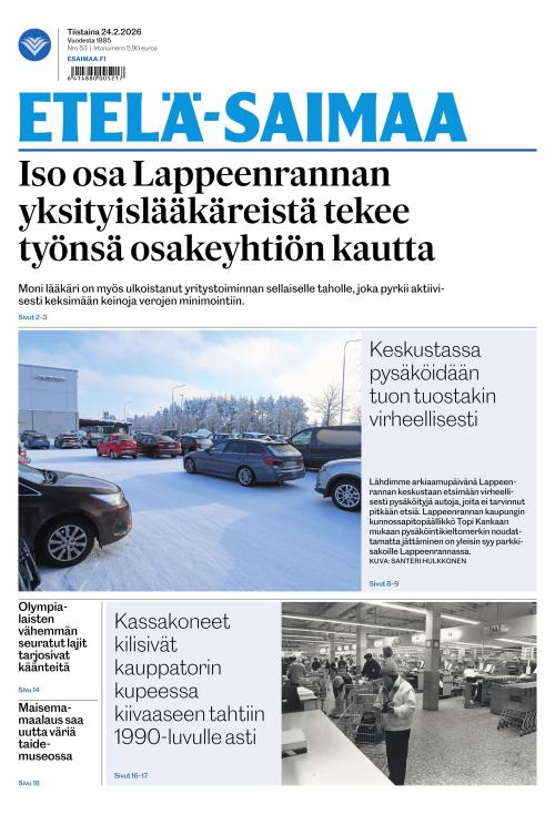 Etelä-Saimaa 24.2.2026