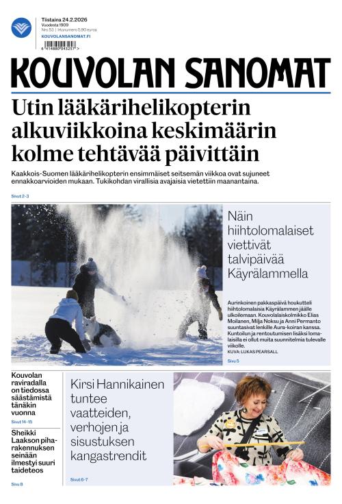 Kouvolan Sanomat 24.2.2026