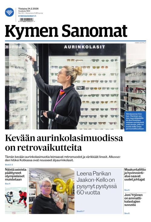 Kymen Sanomat 24.2.2026