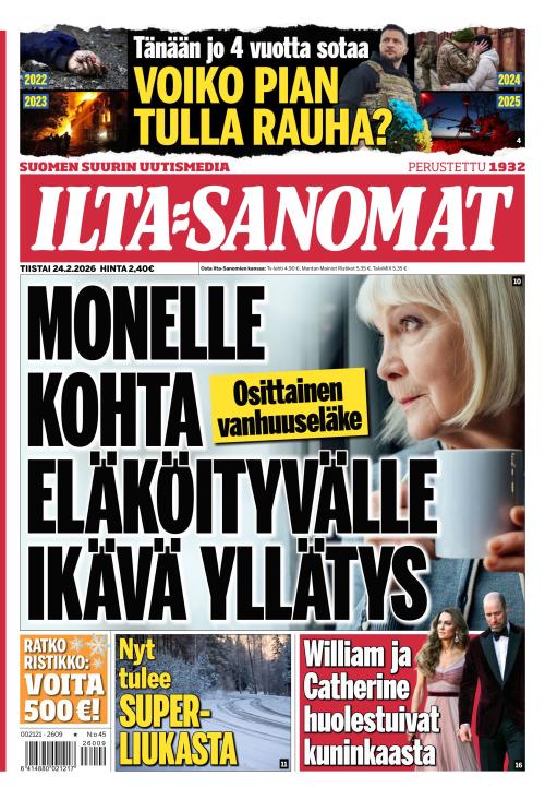 Ilta-Sanomat 24.2.2026