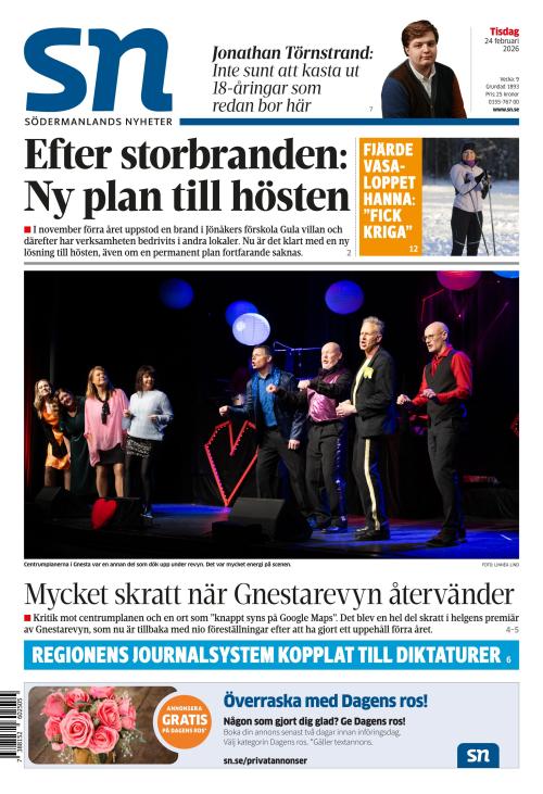 Södermanlands Nyheter 24.2.2026