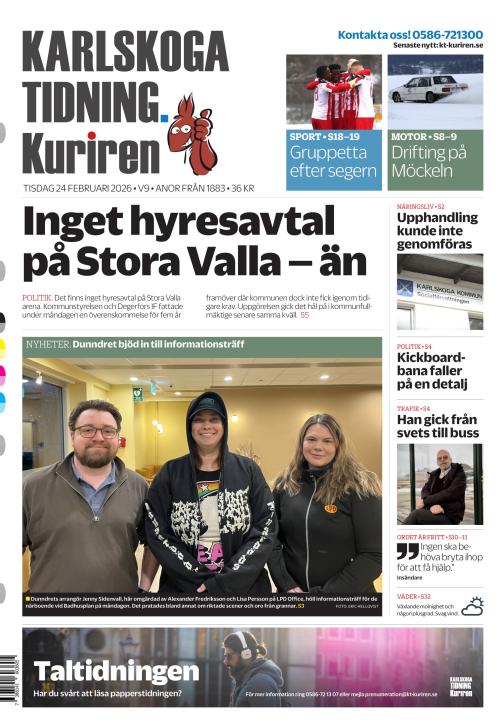 Karlskoga Tidning-Kuriren 24.2.2026