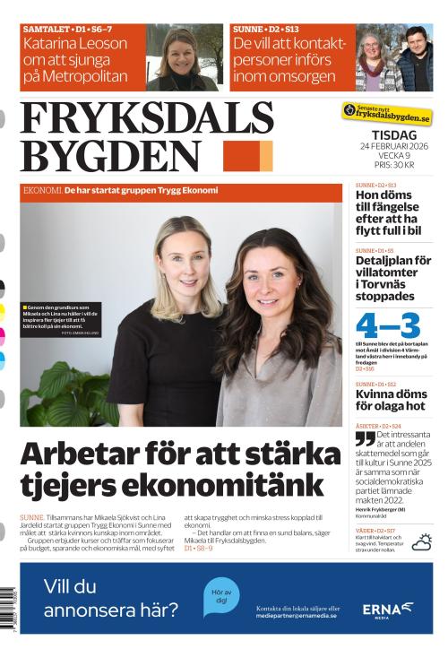 Fryksdals-Bygden 24.2.2026