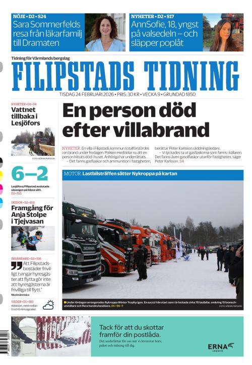 Filipstads Tidning 24.2.2026