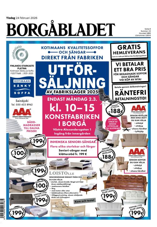 Borgåbladet 24.2.2026