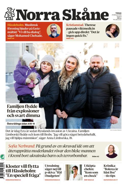 Norra Skåne 24.2.2026