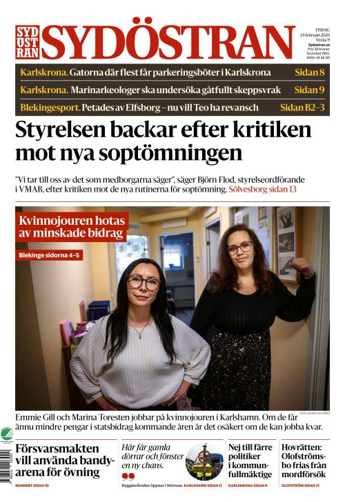 Sydöstran 24.2.2026