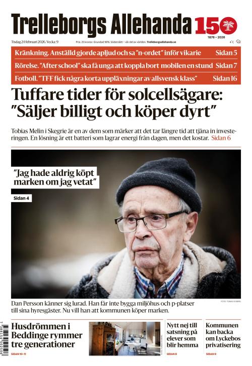 Trelleborgs Allehanda 24.2.2026