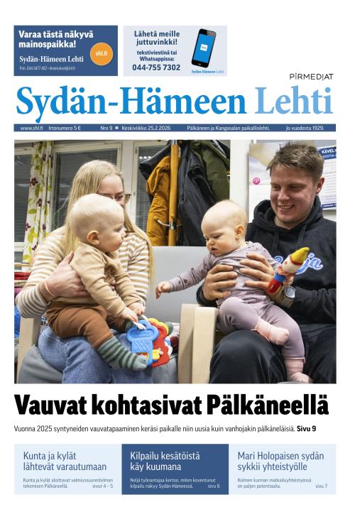 Sydän-Hämeen Lehti 25.2.2026