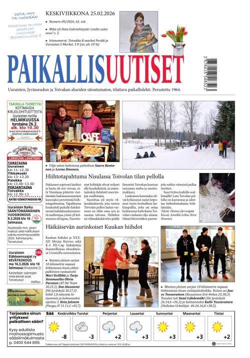 PaikallisUutiset 25.2.2026