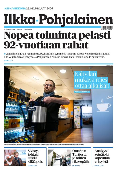 Ilkka-Pohjalainen 25.2.2026